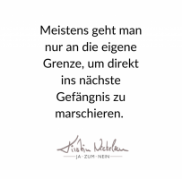 Nein sagen und Grenzen setzen